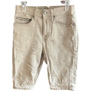 Goodfellow & Co tan Slim stretchy shorts Sz 28